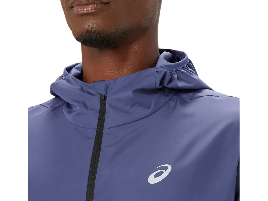 Kleding|Hardlopen>ASICS ACCELERATE LIGHT JACKET Thunder Blue