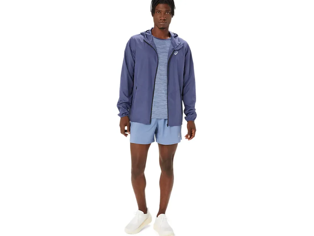 Kleding|Hardlopen>ASICS ACCELERATE LIGHT JACKET Thunder Blue
