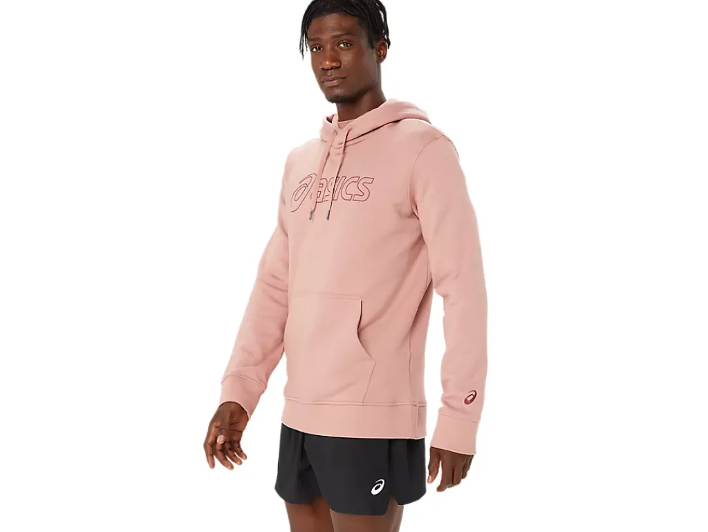 Hoodies en sweatshirts|Shirts met lange mouwen>ASICS LOGO OTH HOODIE Umeboshi/Antique Red