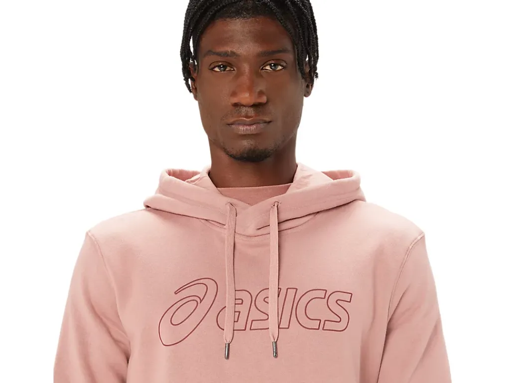 Hoodies en sweatshirts|Shirts met lange mouwen>ASICS LOGO OTH HOODIE Umeboshi/Antique Red