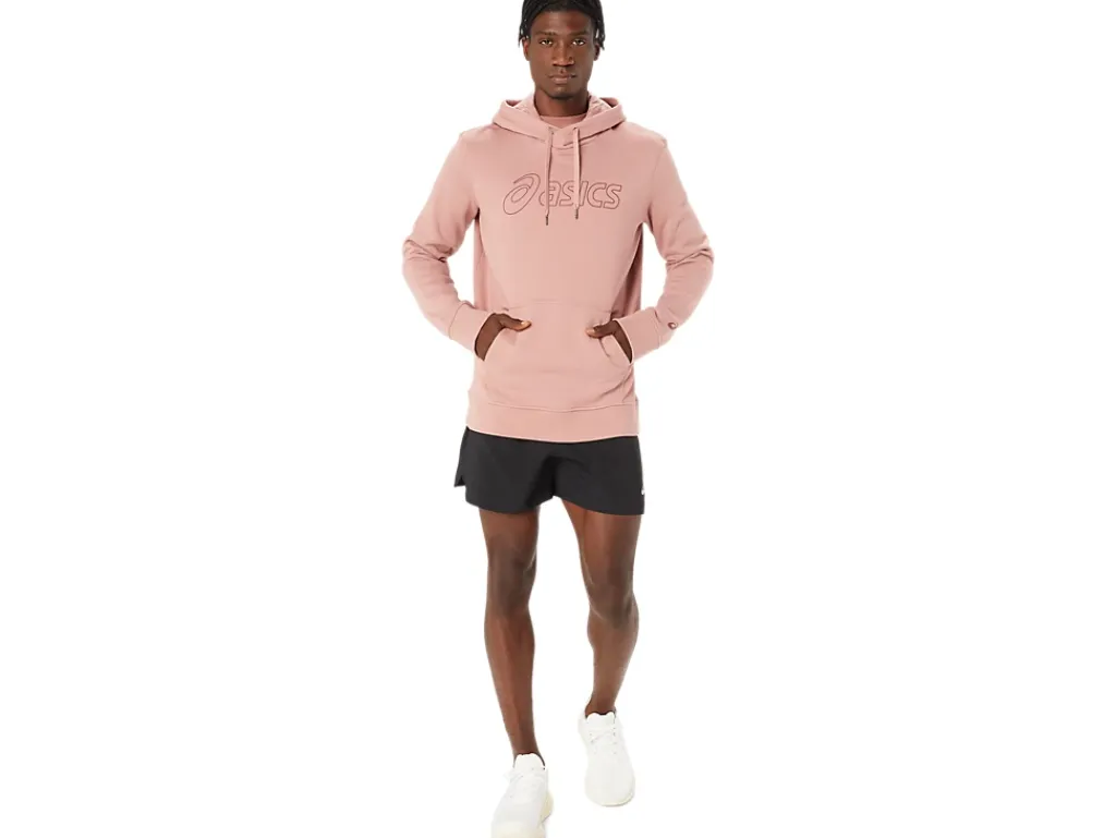 Hoodies en sweatshirts|Shirts met lange mouwen>ASICS LOGO OTH HOODIE Umeboshi/Antique Red