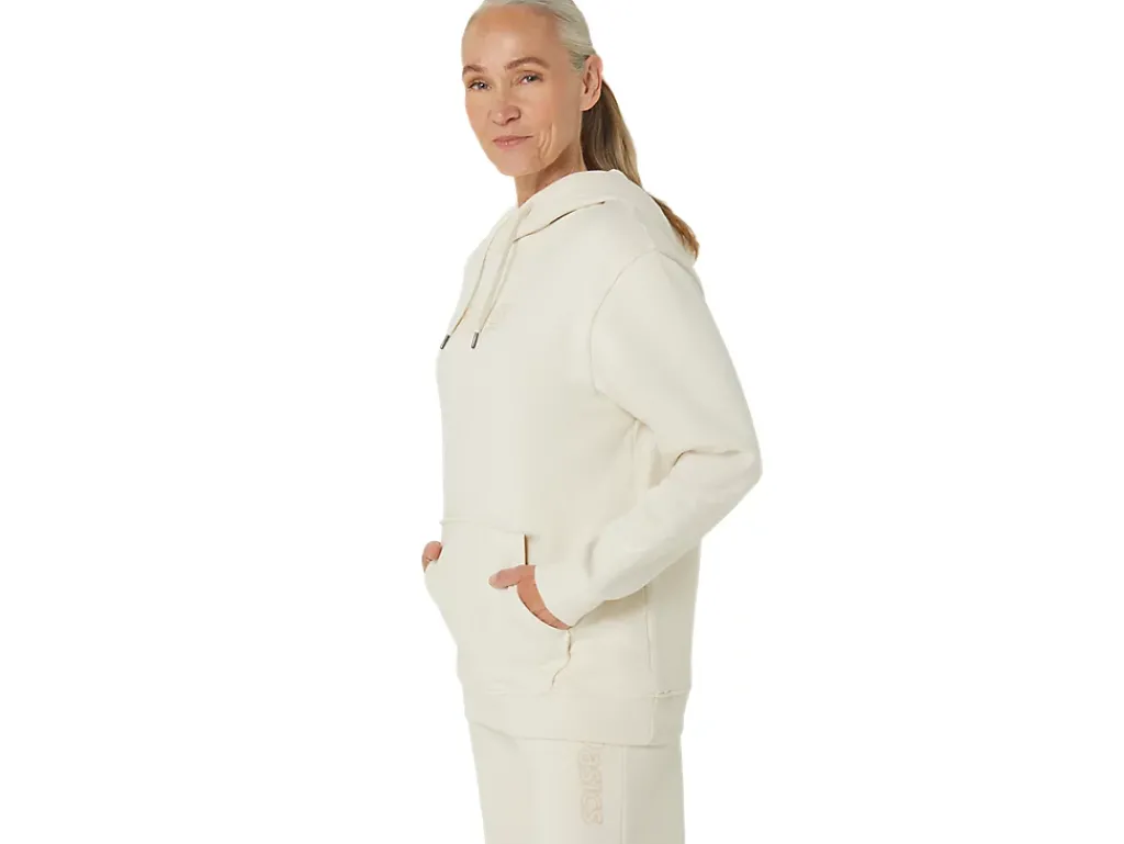 Hoodies en sweatshirts|Shirts met lange mouwen>ASICS LOGO OTH HOODIE Birch