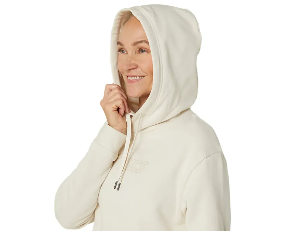 Hoodies en sweatshirts|Shirts met lange mouwen>ASICS LOGO OTH HOODIE Birch