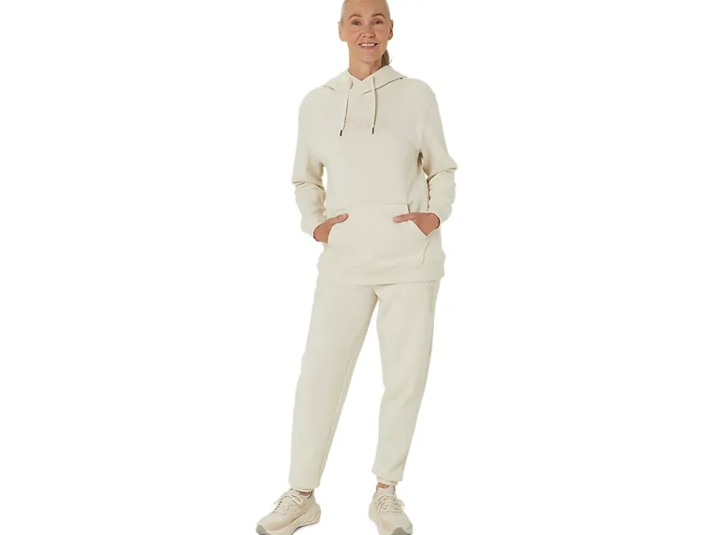 Hoodies en sweatshirts|Shirts met lange mouwen>ASICS LOGO OTH HOODIE Birch
