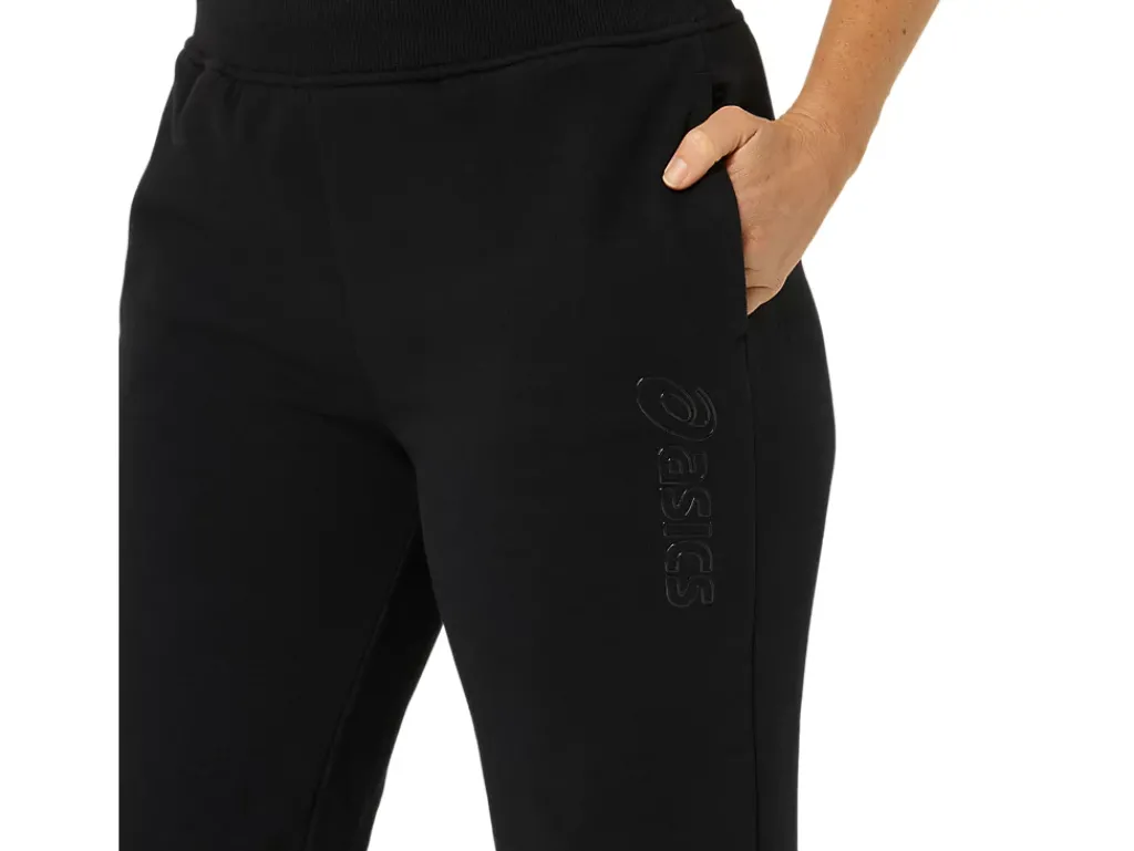 Broek|Broeken>ASICS LOGO SWEATPANT Performance Black