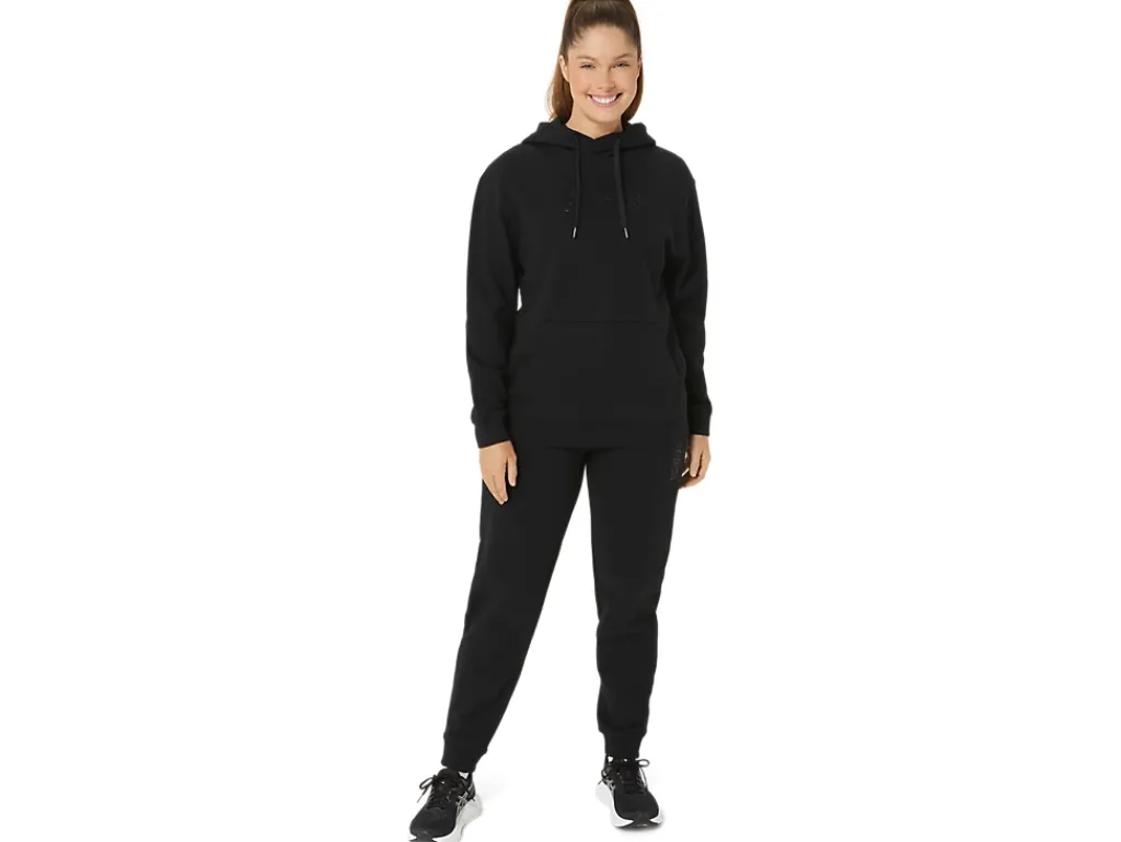 Broek|Broeken>ASICS LOGO SWEATPANT Performance Black
