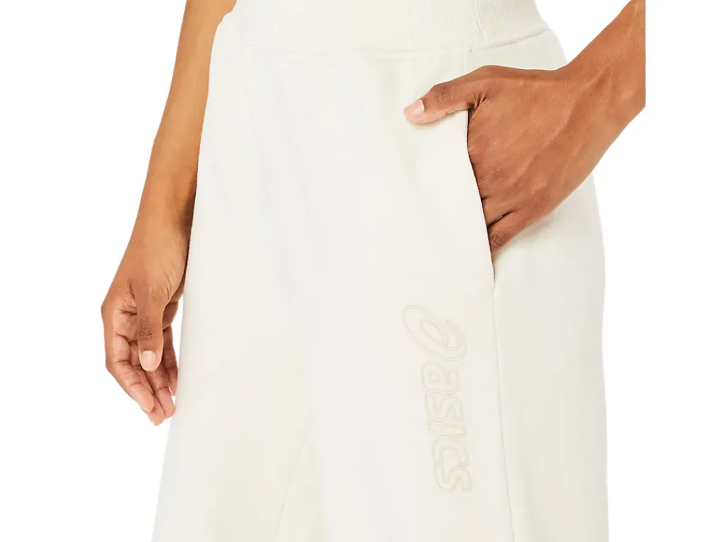 Broek|Broeken>ASICS LOGO SWEATPANT Birch