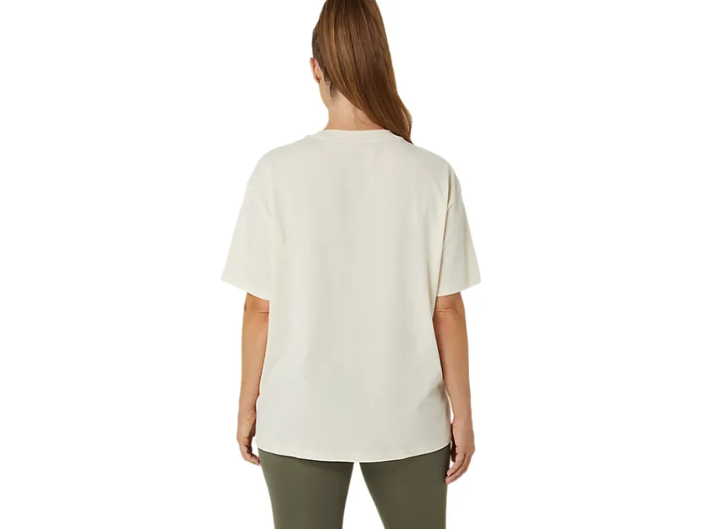 Shirts met korte mouwen|Bovenkleding>ASICS LOGO TEE Birch