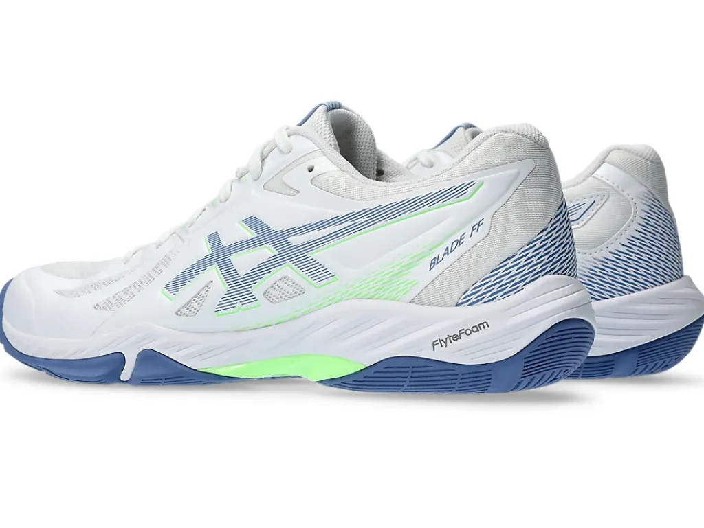 Squash & badminton|Handbal>ASICS BLADE FF White/Denim Blue