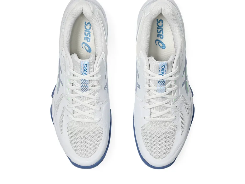 Squash & badminton|Handbal>ASICS BLADE FF White/Denim Blue