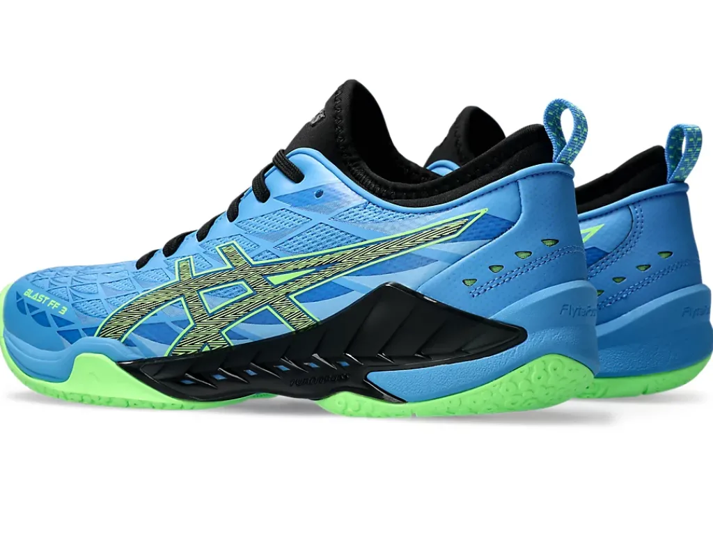 Squash & badminton|Handbal>ASICS BLAST FF 3 Waterscape/Lime Burst