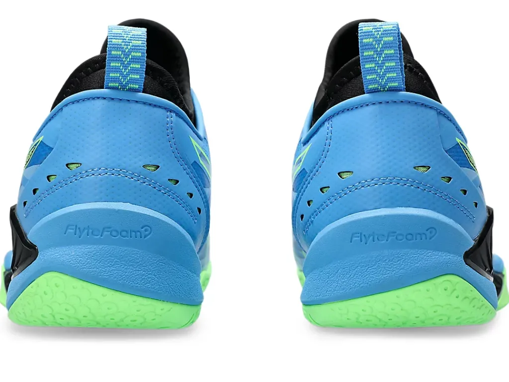 Squash & badminton|Handbal>ASICS BLAST FF 3 Waterscape/Lime Burst
