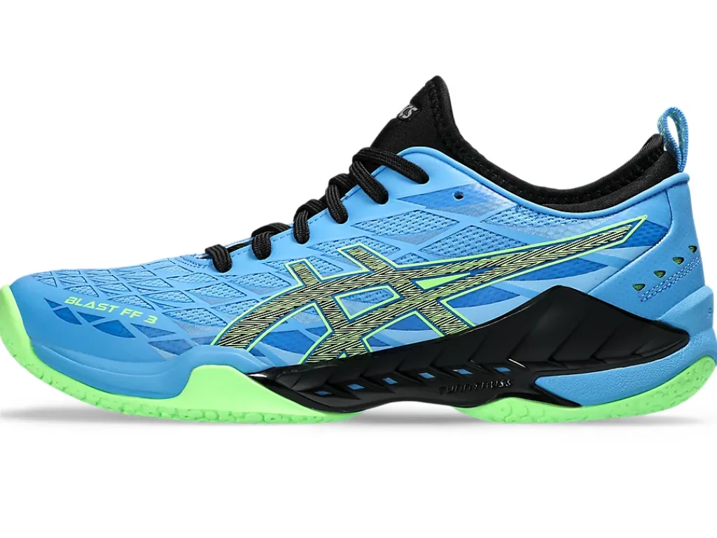 Squash & badminton|Handbal>ASICS BLAST FF 3 Waterscape/Lime Burst