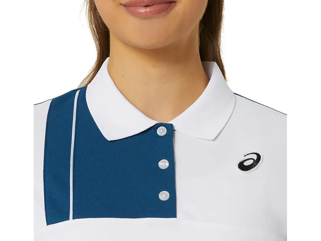 Kleding|Kleding>ASICS CLASSIC POLO-SHIRT Brilliant White
