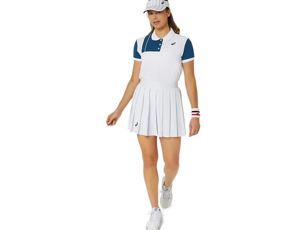 Kleding|Kleding>ASICS CLASSIC POLO-SHIRT Brilliant White