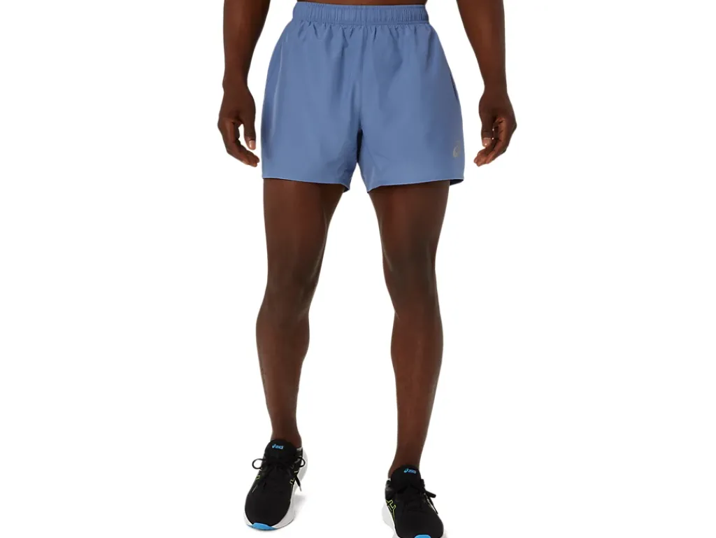 Kleding|Hardlopen>ASICS CORE 5IN SHORT Denim Blue
