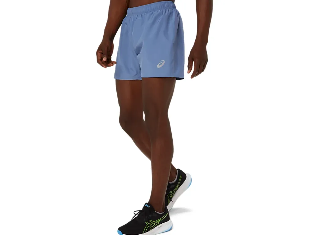 Kleding|Hardlopen>ASICS CORE 5IN SHORT Denim Blue