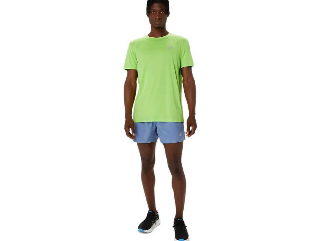 Kleding|Hardlopen>ASICS CORE 5IN SHORT Denim Blue