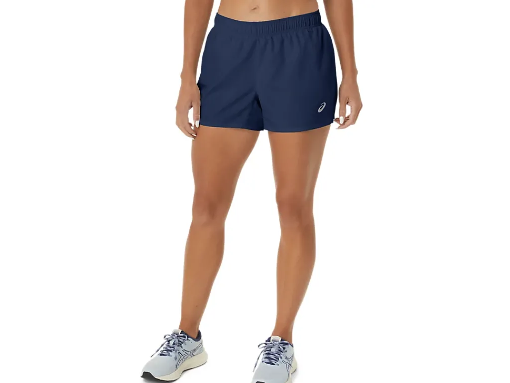 Kleding|Hardlopen>ASICS CORE 4IN SHORT Blue Expanse
