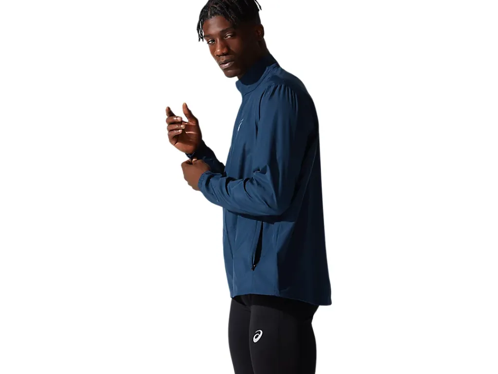 Kleding|Hardlopen>ASICS CORE JACKET French Blue