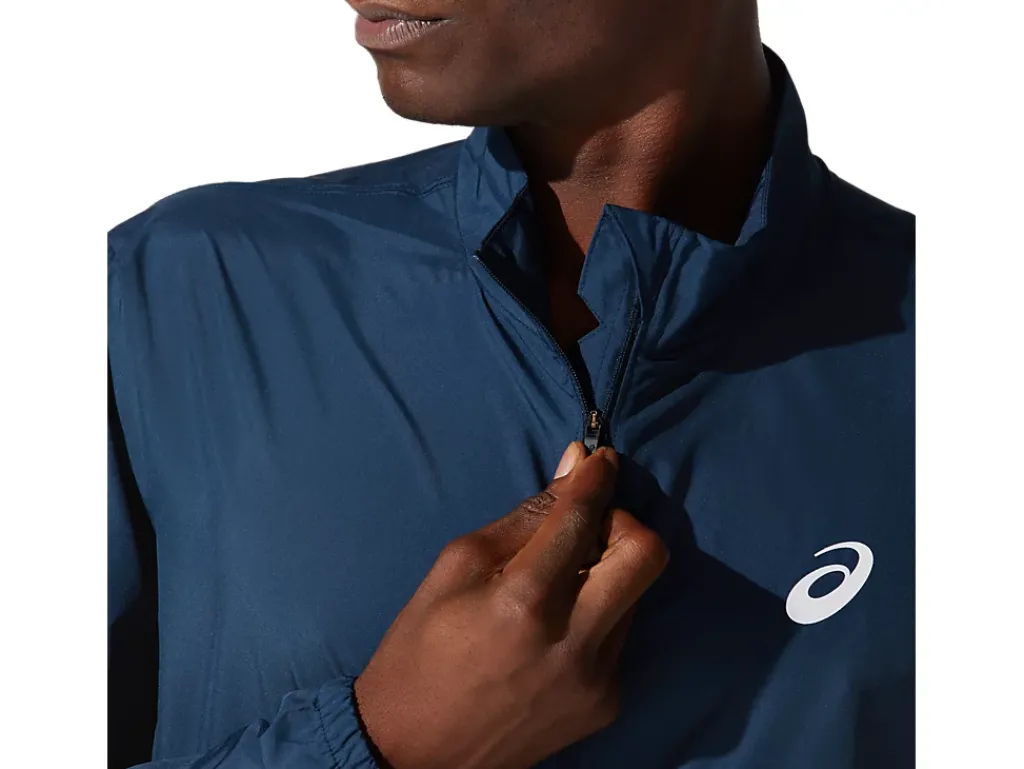 Kleding|Hardlopen>ASICS CORE JACKET French Blue