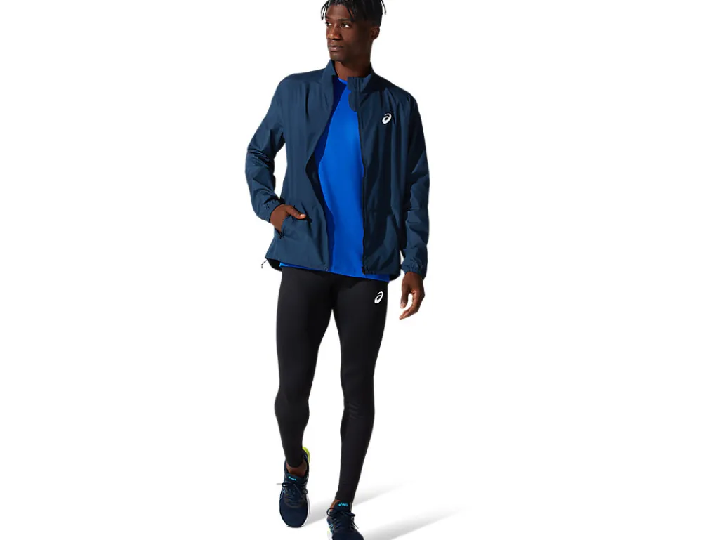 Kleding|Hardlopen>ASICS CORE JACKET French Blue
