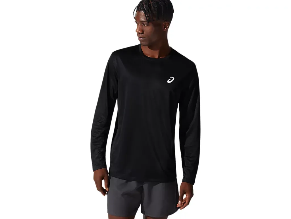 Kleding|Hardlopen>ASICS CORE LS TOP Performance Black
