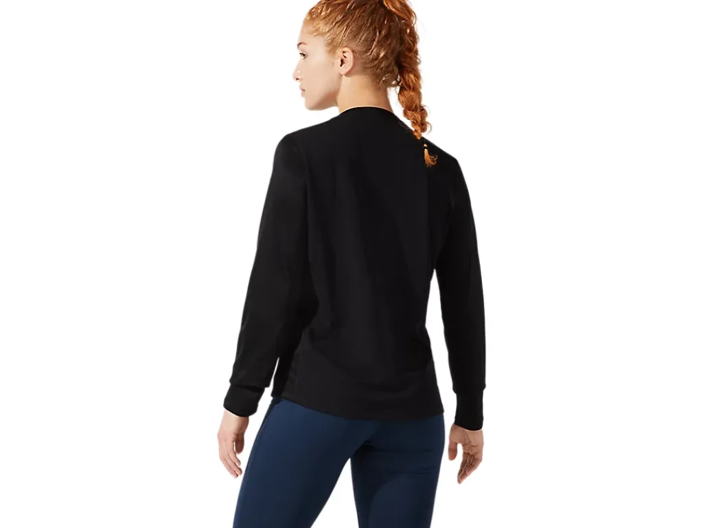 Kleding|Hardlopen>ASICS CORE LS TOP Performance Black