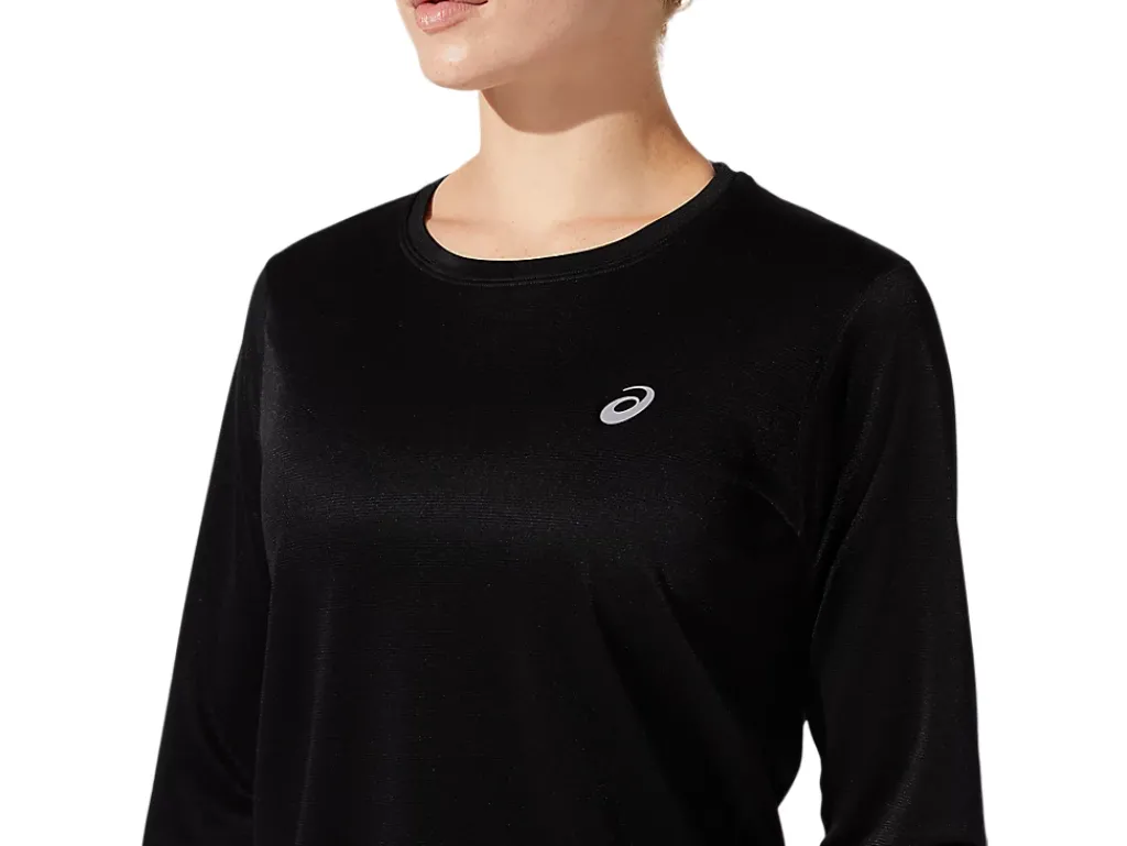 Kleding|Hardlopen>ASICS CORE LS TOP Performance Black