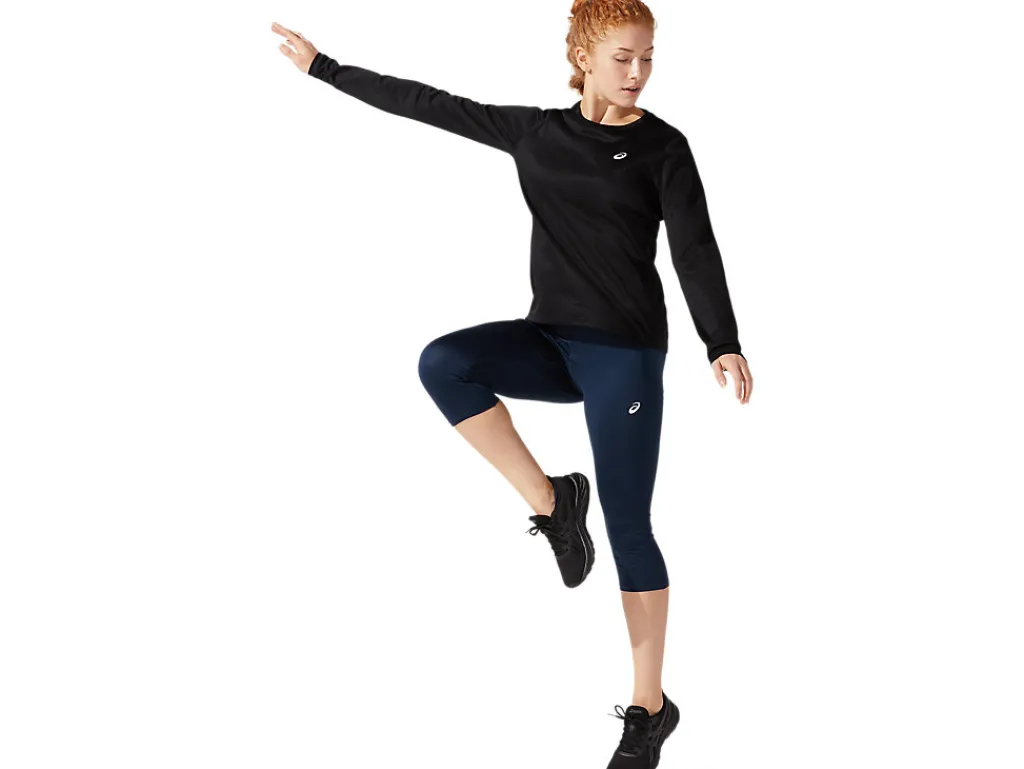 Kleding|Hardlopen>ASICS CORE LS TOP Performance Black