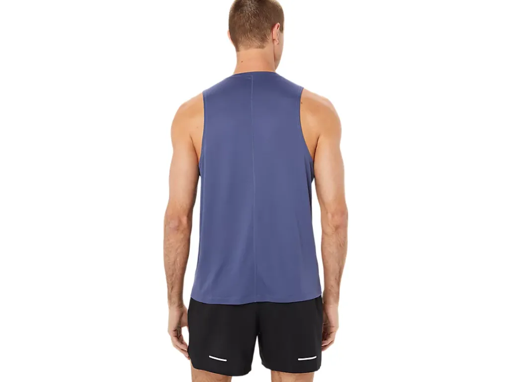 Kleding|Hardlopen>ASICS CORE SINGLET Thunder Blue