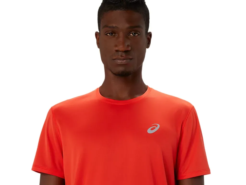 Kleding|Hardlopen>ASICS CORE SS TOP True Red