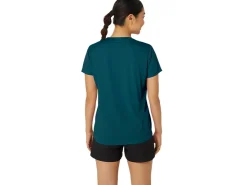 Kleding|Bovenkleding>ASICS CORE SS TOP Rich Teal
