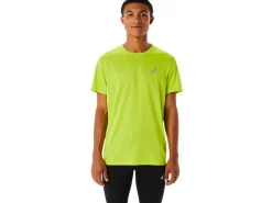 Kleding|Hardlopen>ASICS CORE SS TOP Lime Zest