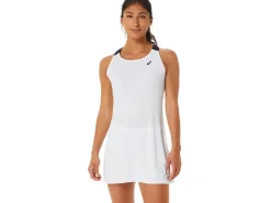 Kleding|Tennis>ASICS COURT DRESS Brilliant White/Midnight