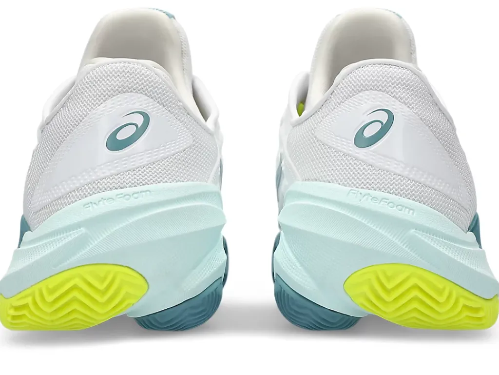 COURT FF™|Tennisschoenen>ASICS COURT FF 3 CLAY White/Soothing Sea