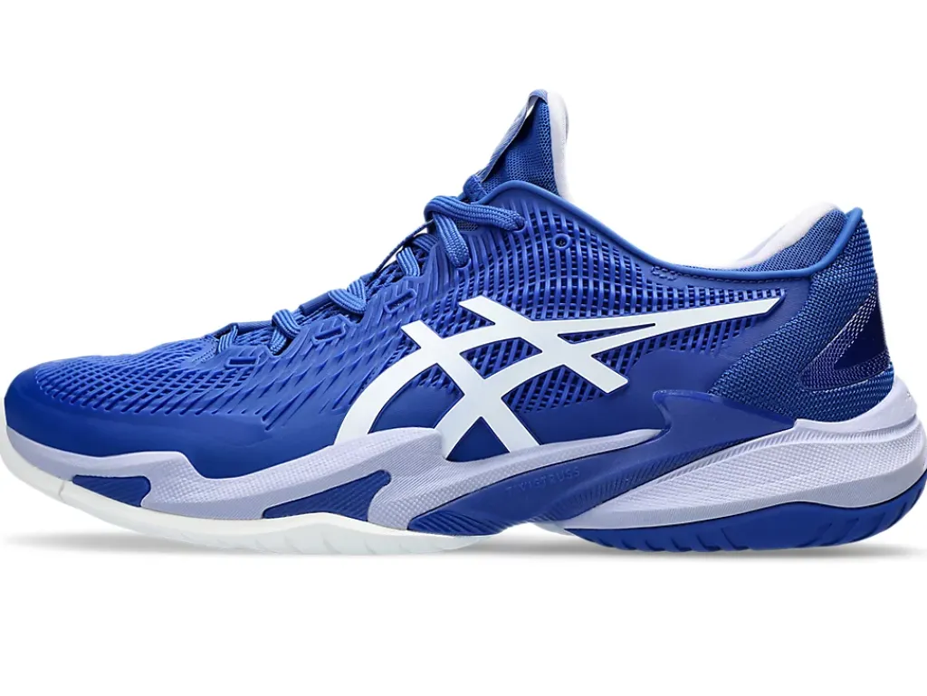 COURT FF™|Tennisschoenen>ASICS COURT FF 3 NOVAK Asics Blue/Fresh Air