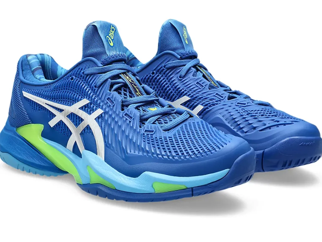 COURT FF™|Tennisschoenen>ASICS COURT FF 3 NOVAK Tuna Blue/White