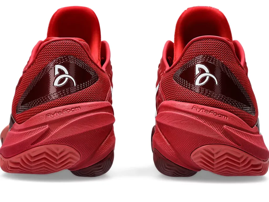 Tennisschoenen|COURT FF™>ASICS COURT FF 3 NOVAK CLAY Cranberry/White