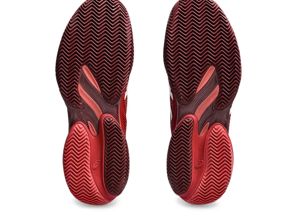 Tennisschoenen|COURT FF™>ASICS COURT FF 3 NOVAK CLAY Cranberry/White