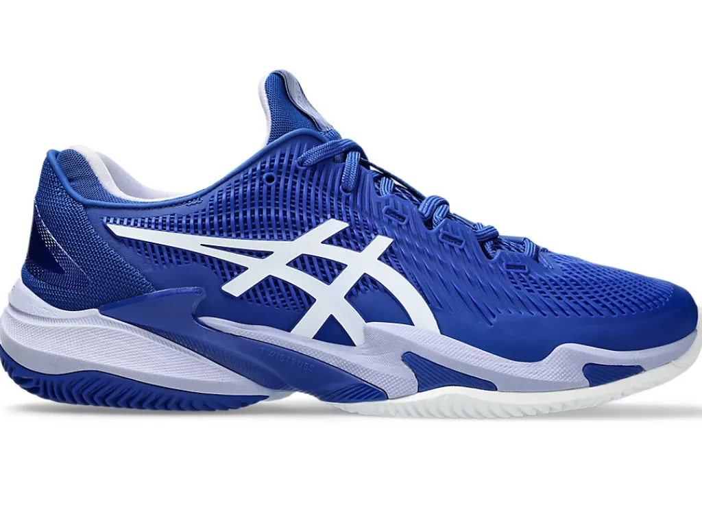 COURT FF™|Tennisschoenen>ASICS COURT FF 3 NOVAK CLAY Asics Blue/Fresh Air