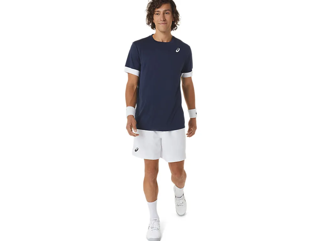 Kleding|Tennis>ASICS COURT 7IN SHORT Brilliant White