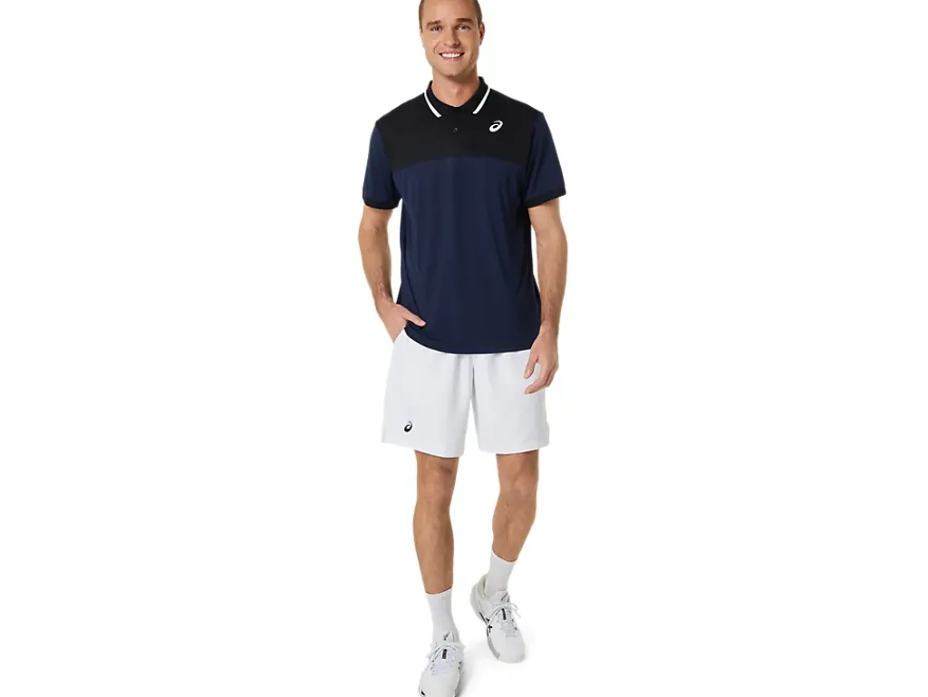 Kleding|Tennis>ASICS COURT 9IN SHORT Brilliant White