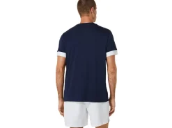Kleding|Tennis>ASICS COURT SS TOP Midnight/Brilliant White