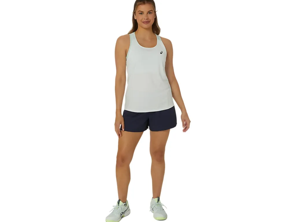 Kleding|Shirts met korte mouwen>ASICS COURT TANK Pale Mint/Pale Blue