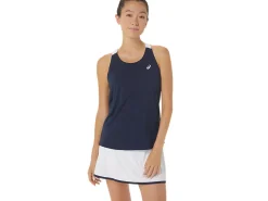 Kleding|Tennis>ASICS COURT TANK Midnight/Brilliant White