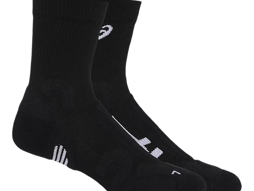 Sokken|Accessoires>ASICS COURT+ TENNIS CREW SOCK Performance Black