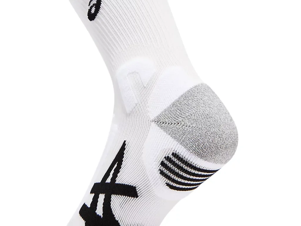 Tennis|Sokken>ASICS COURT+ TENNIS CREW SOCK Brilliant White