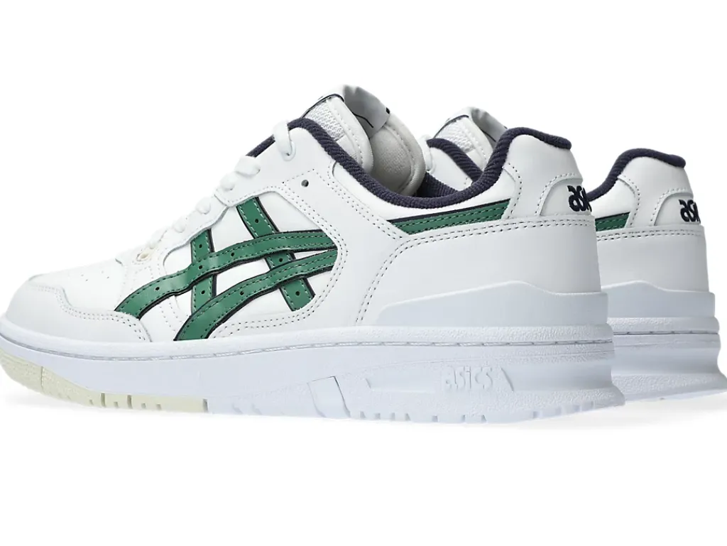 SportStyle|Schoenen>ASICS EX89 White/Shamrock Green