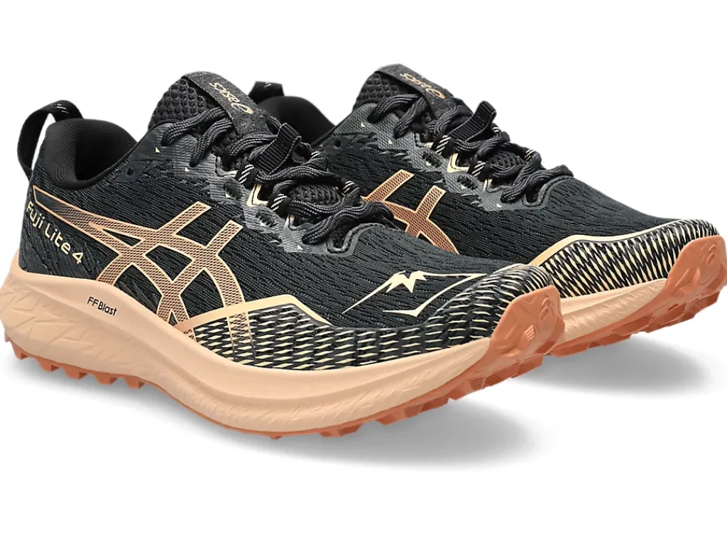 FUJI LITE™|Trail running>ASICS FUJILITE 4 Black/Terracotta